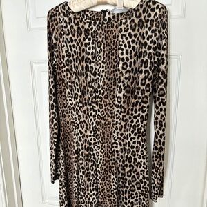 Michael Kors Leopard Print Dress